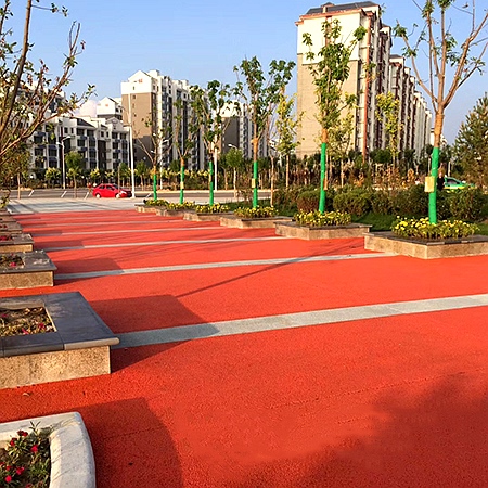 公园透水地坪 公园透水地坪